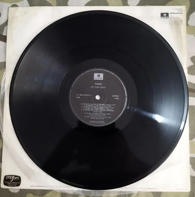 LP Vinil Pet Shop Boys Please (1986) EX/VG+ - Foto 3