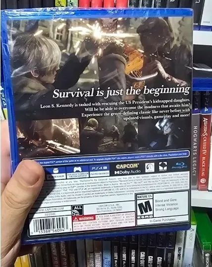 RESIDENT EVIL 4 REMAKE (Lacrado) - PS4 - Foto 2