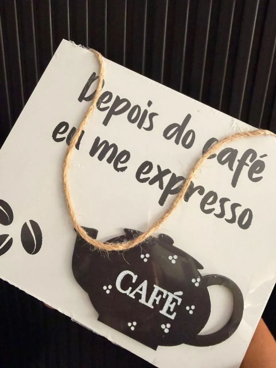 Plaquinha para cantinho do café  - Foto 3