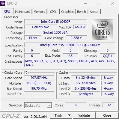 PC Gamer intel i5 10a geração 8Gb Ddr4 - Foto 5