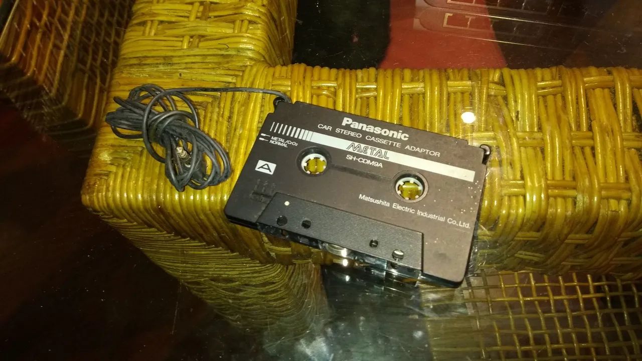 Adaptador para toca fitas Panasonic 