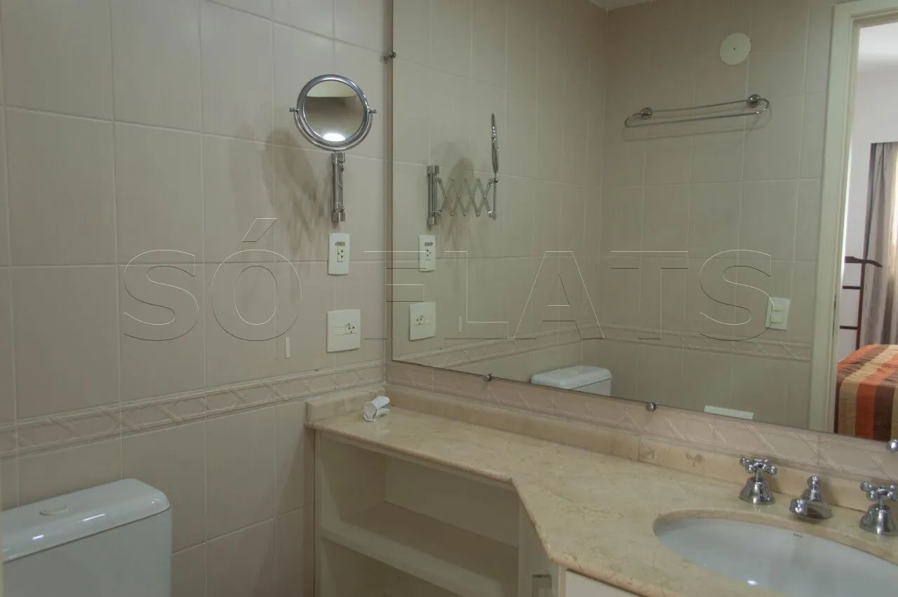 Flat Clarion Faria Lima para locação com 54m² contendo 1 dormitório e 1 vaga de garagem. - Foto 14