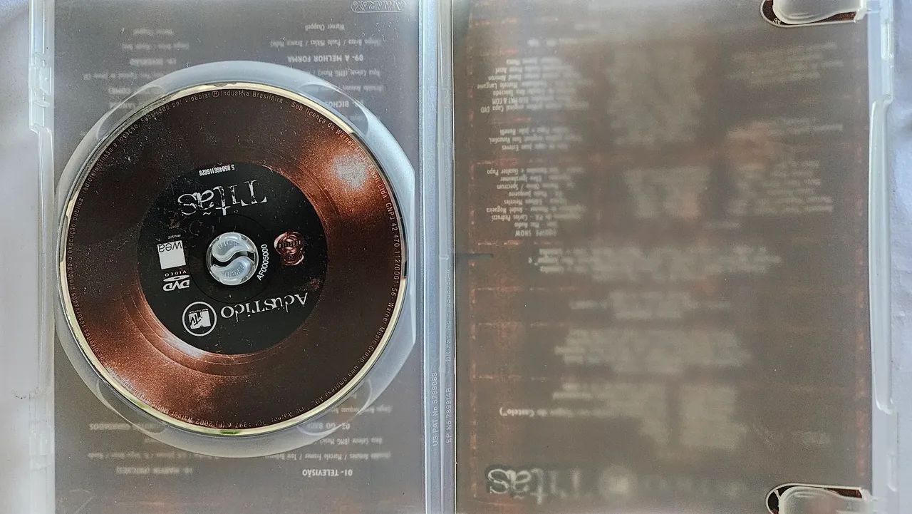 DVD Titãs acústico original  - Foto 3