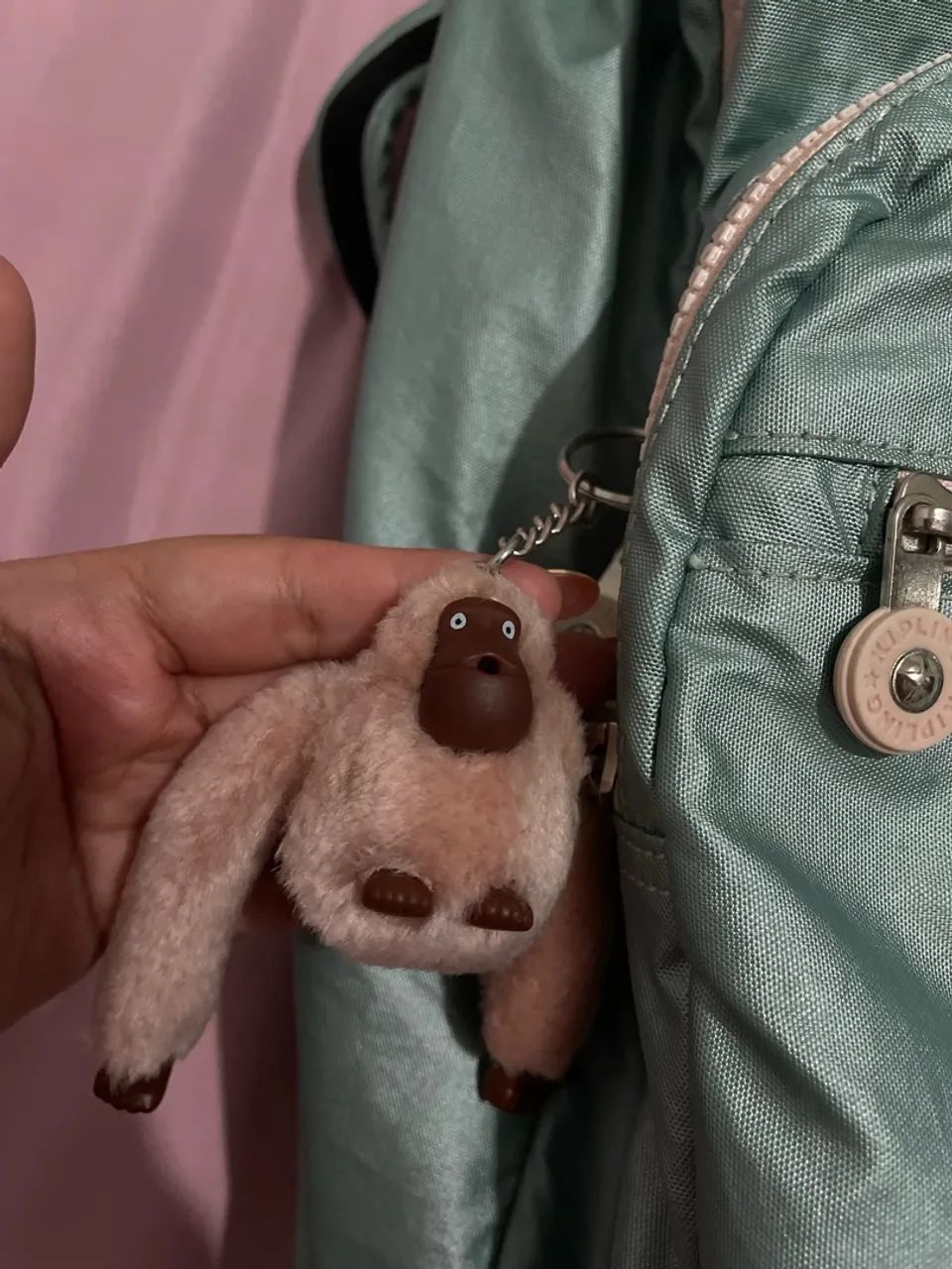 Mochila Kipling Seoul na cor Pixie Green - Foto 3