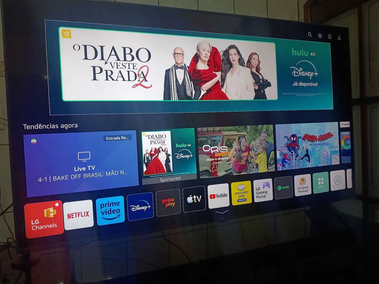 Tv LG 50 polegadas 4k smart