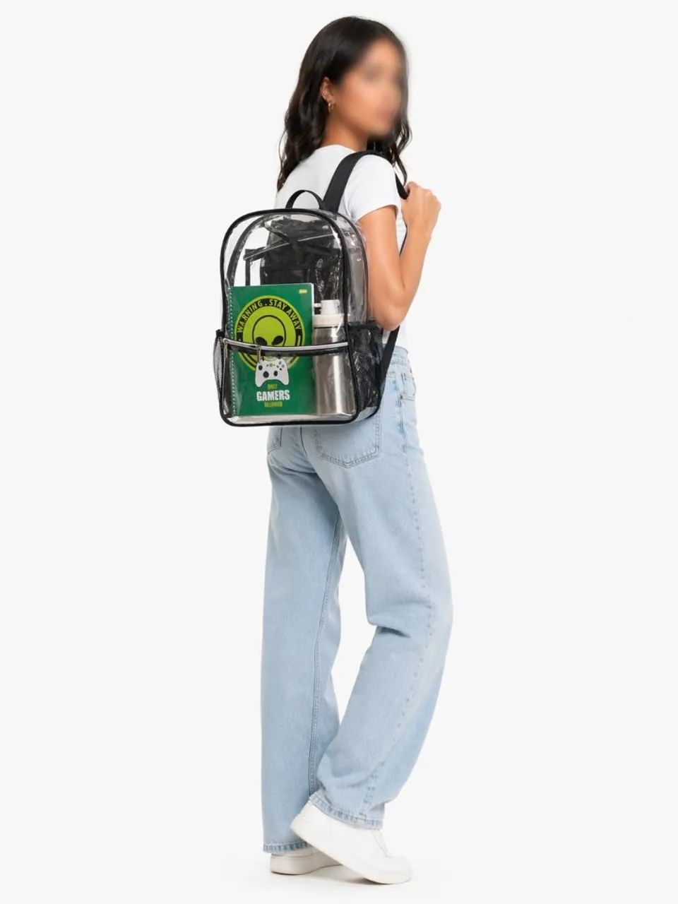 Mochila grande transparente  - Foto 4