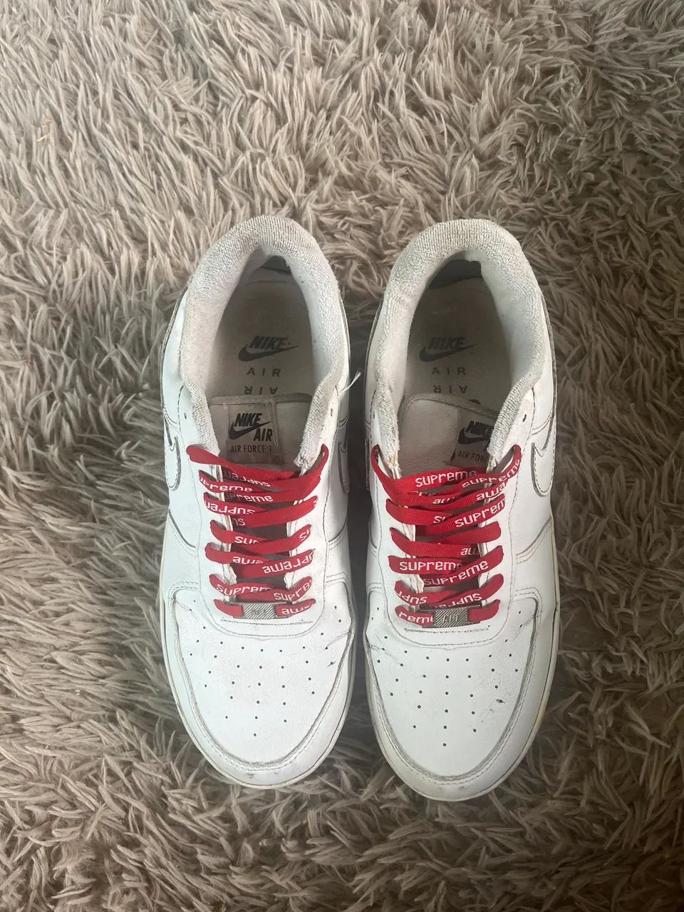 Tênis Nike Air AF1 Supreme Edição Limitada - Foto 3