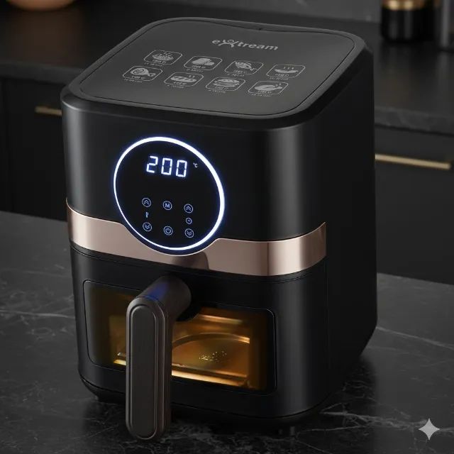 Air Fryer Fritadeira Elétrica Digital Extream 4,3L