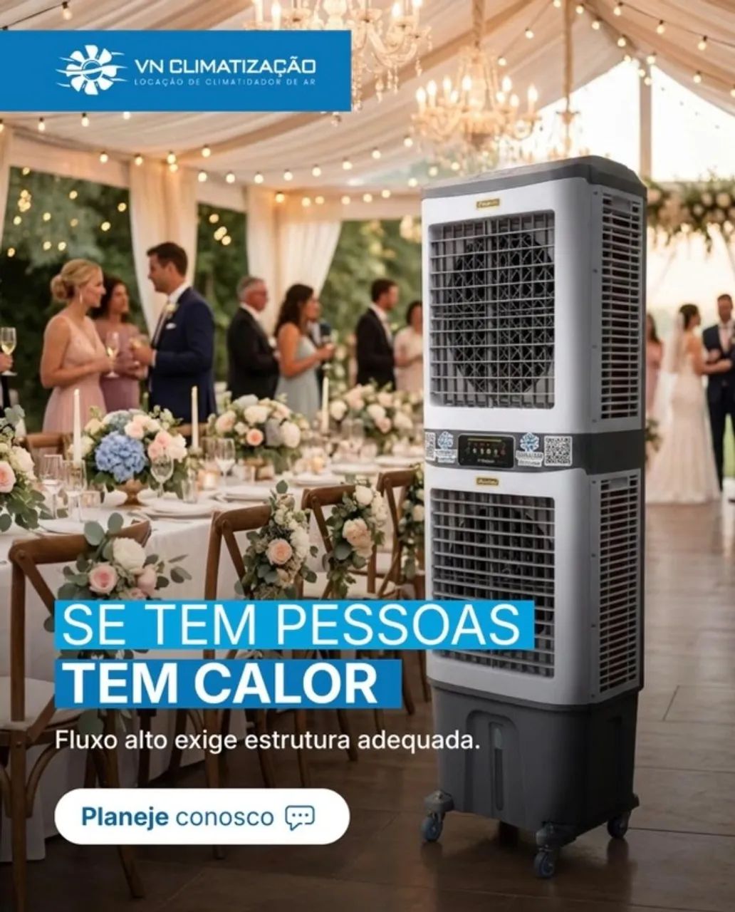 CLIMATIZADOR - LOCAÇÃO