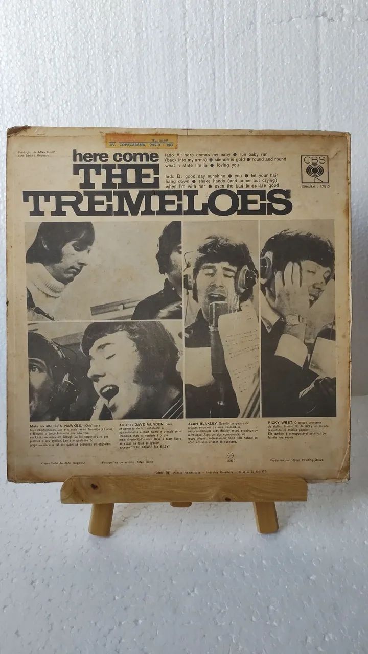 LP The Tremeloes -here come - Foto 2