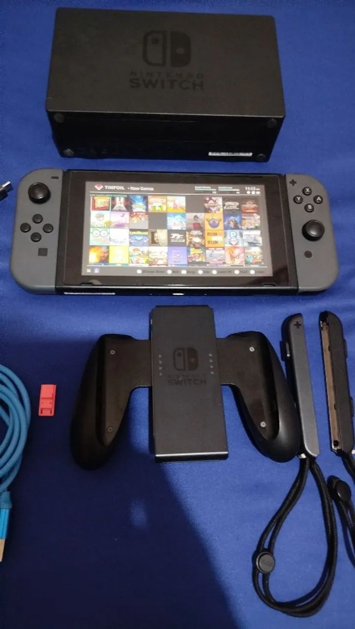 Nintendo Switch v1 desbloq 128gb - Foto 5