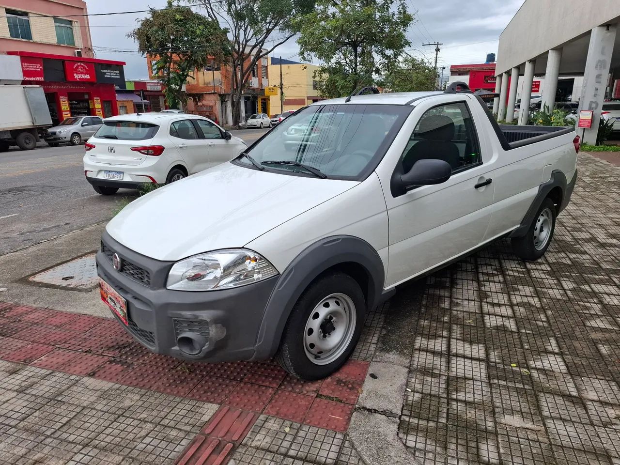 Fiat Strada Working Hard 1.4 Fire Flex 8V CS 2020 - Foto 3