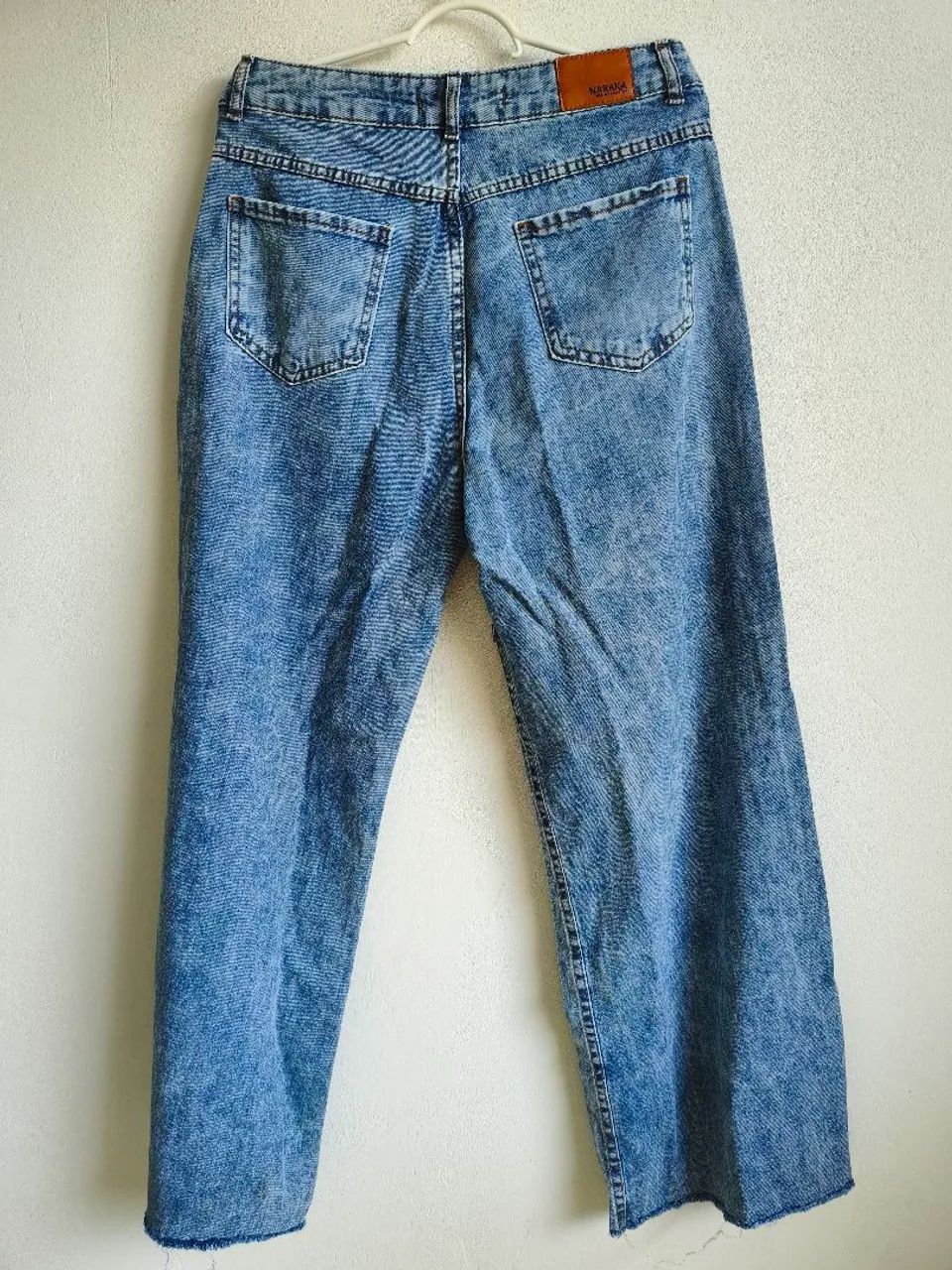 Calça jeans Oversized femenina - Foto 3