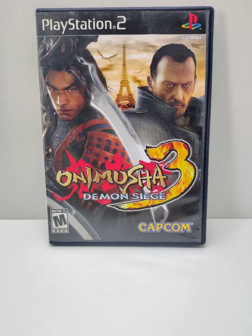 Onimusha 3 Original PS2 NTSC-U Black Label Completo CIB - Disco