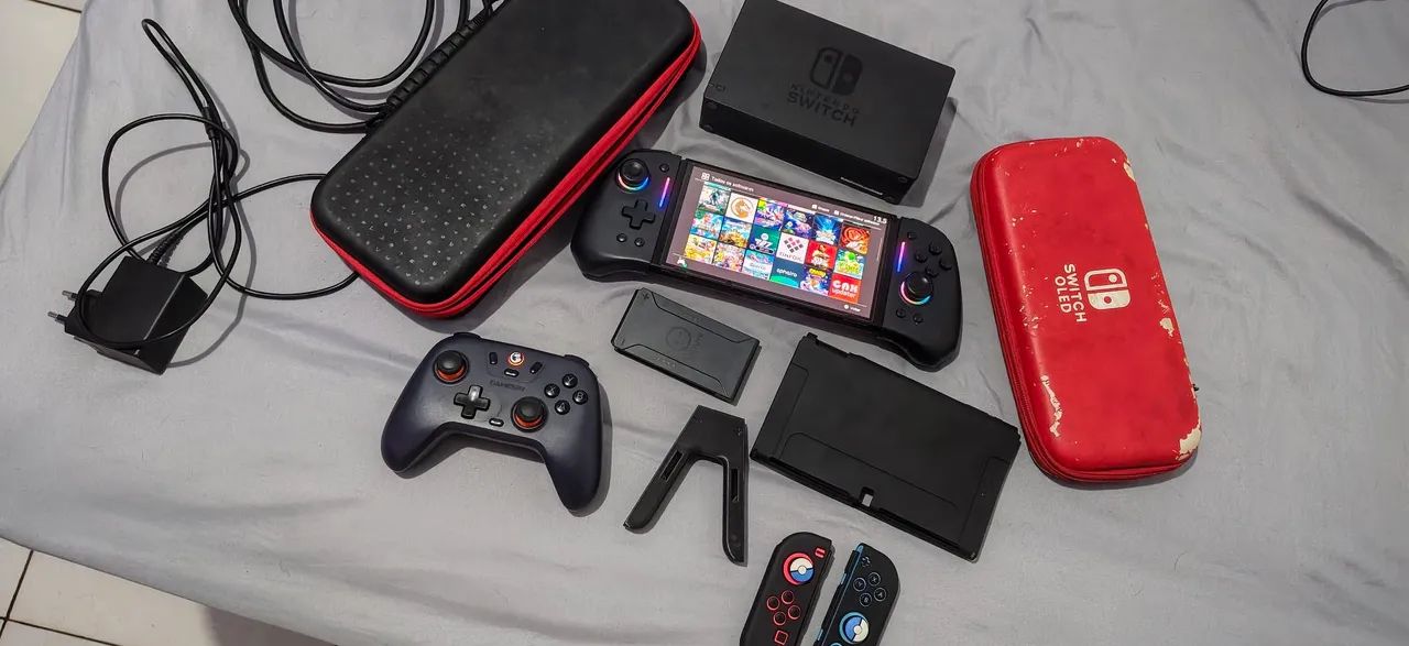 Nintendo switch OLED desbloqueado 512 gb