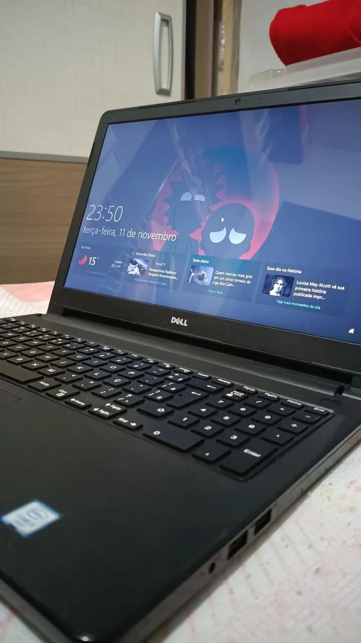 Notebook Dell inspiro 15, com um SSD de 256gb e 8gb RAM - Foto 2
