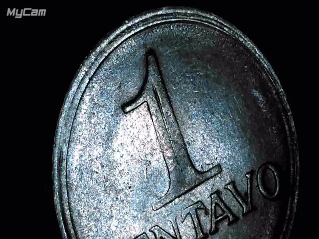 Moeda de 1 centavo de 1969 com inclinação a esquerda. - Foto 3