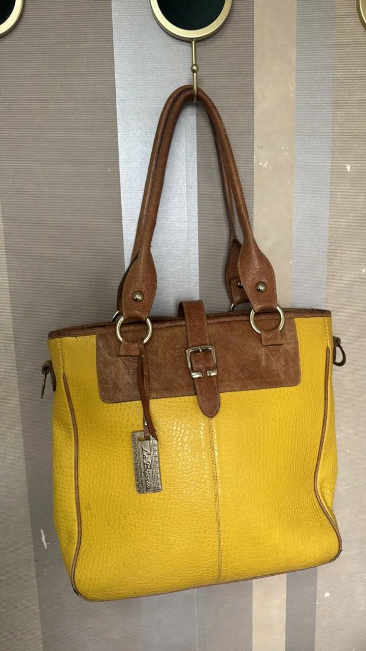 Bolsa Couro legítimo La Bijorca 