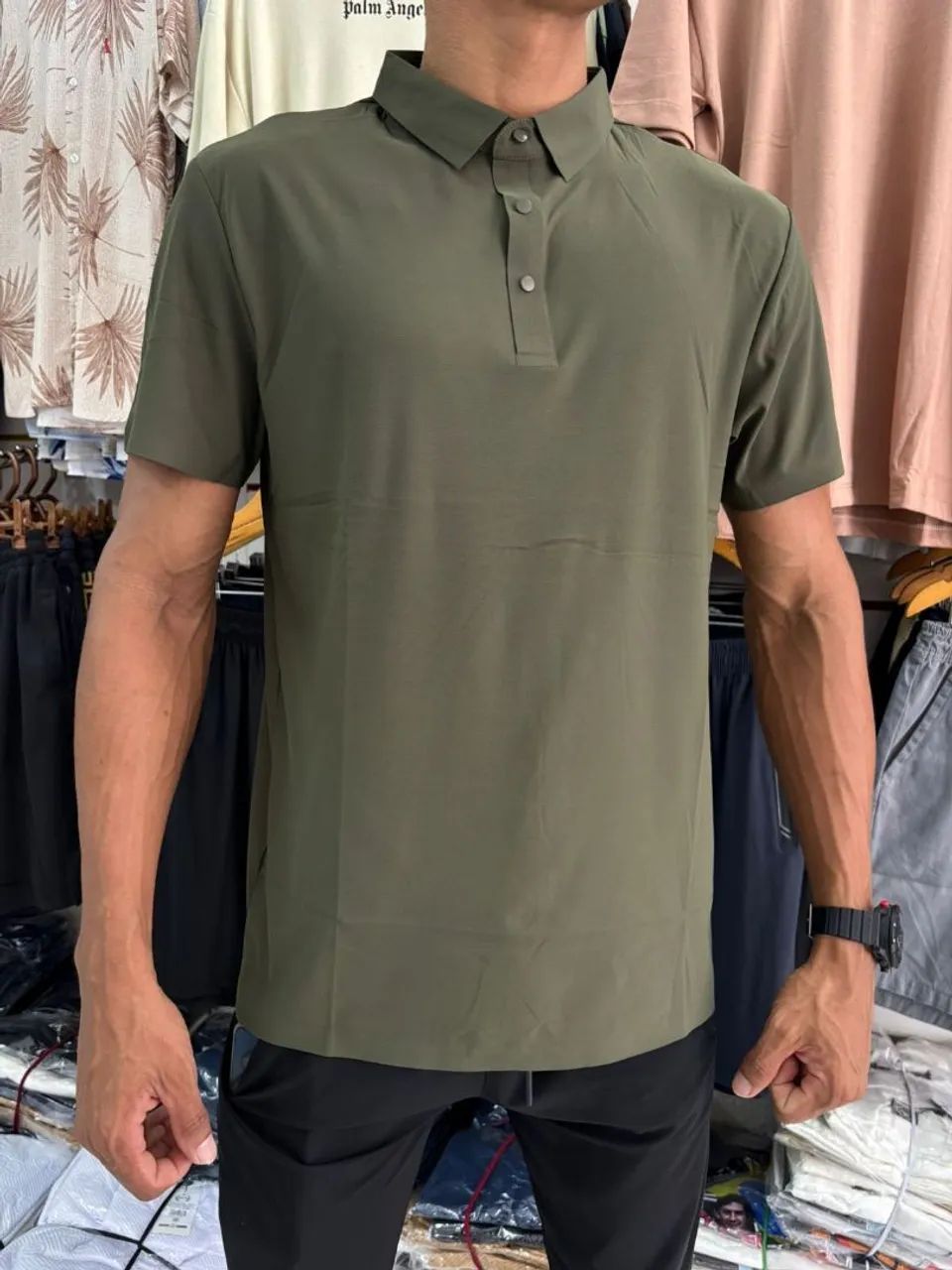 Camisas polo malhar chinesa - Foto 4