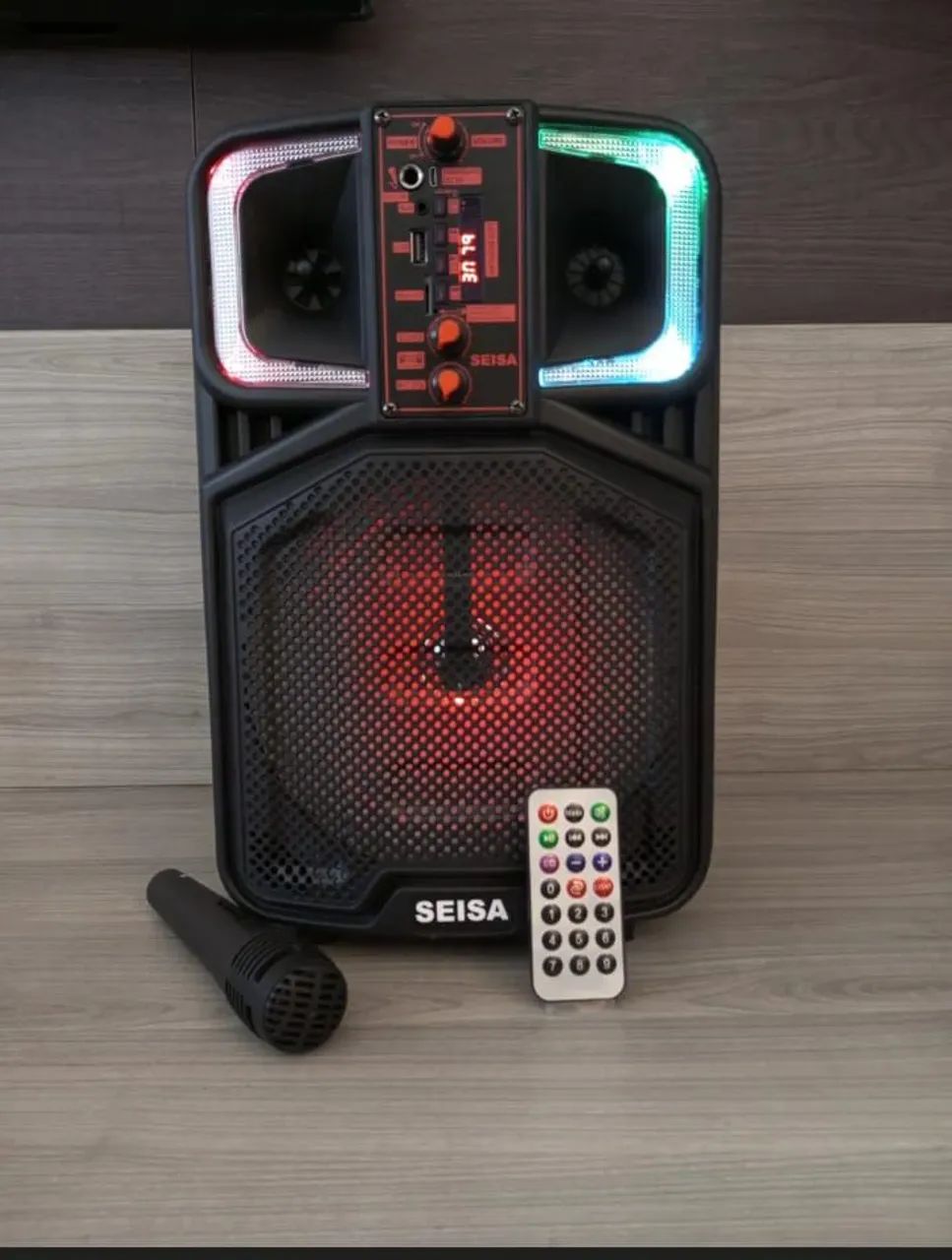 Caixa de som Seisa 2000w bluetooth  - Foto 2