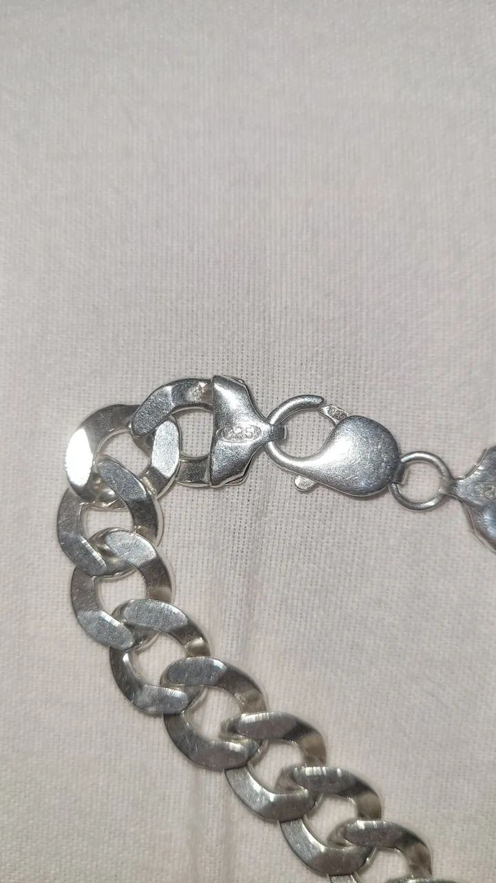 Cordão de prata 925 - Foto 2