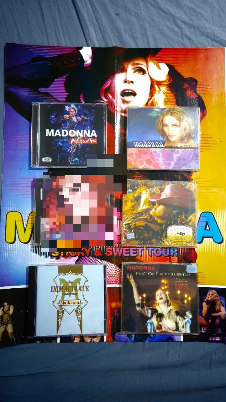 Lote CDs Madonna Importados e Nacionais