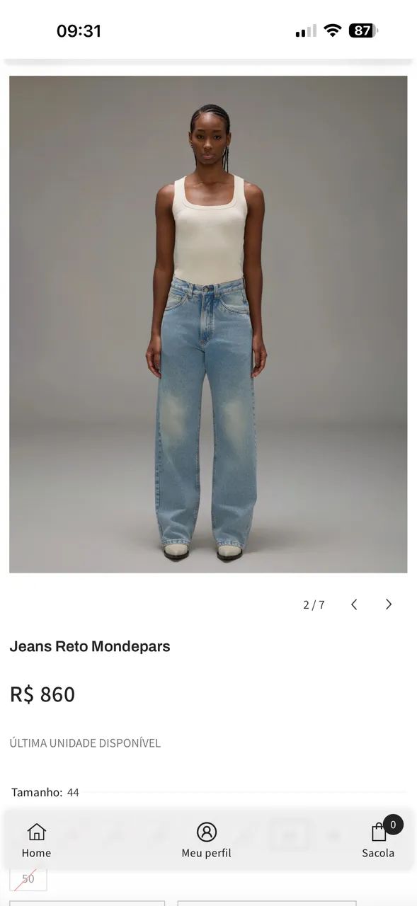 Cal ça jeans nova mondeparts  - Foto 2