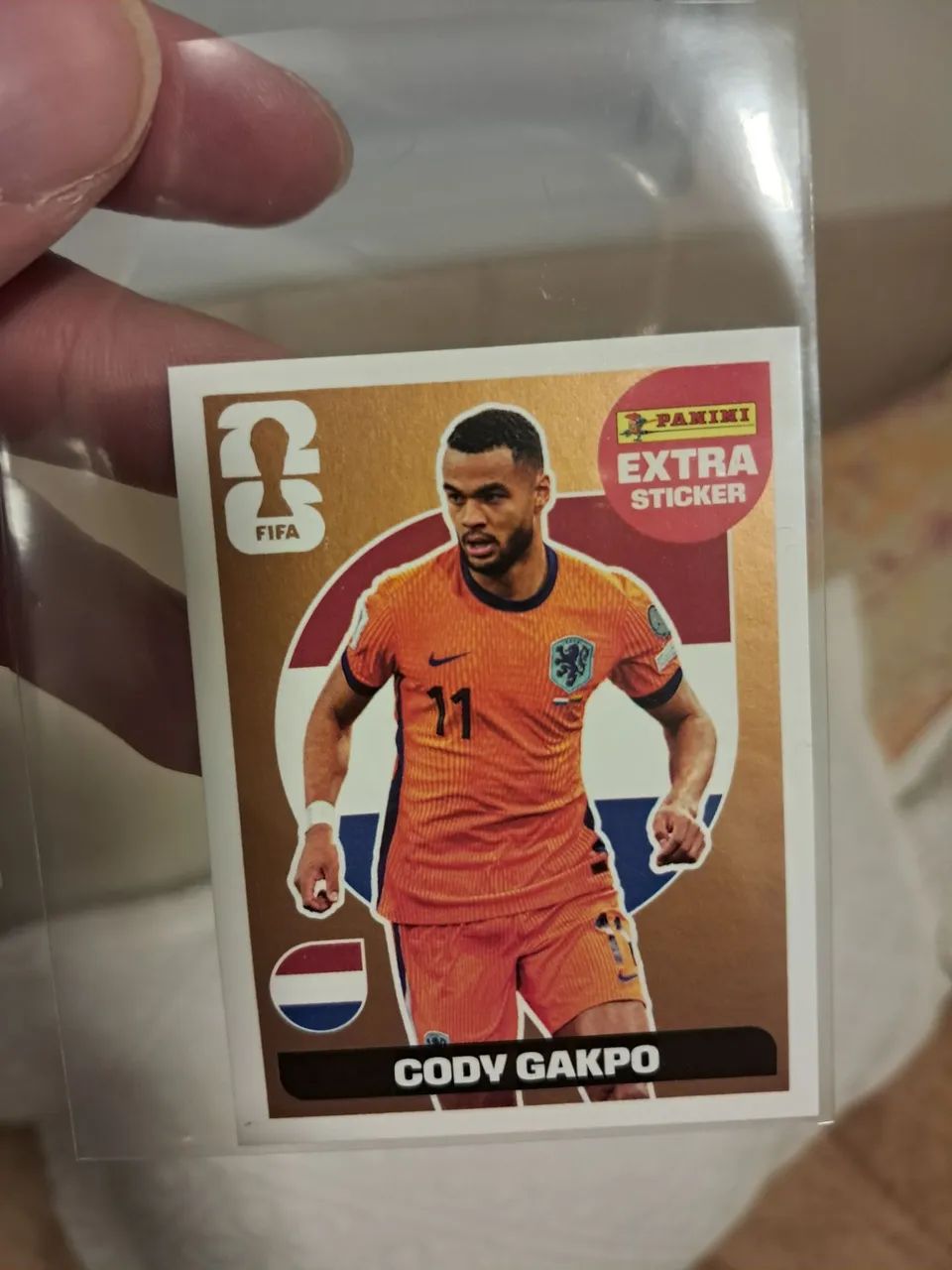 Figurinha Cody Gakpo Bronze - Legend Extra Sticker - Hobbies e