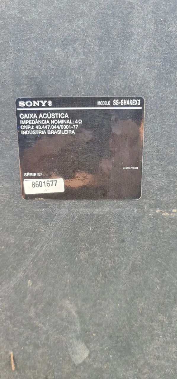 Caixas de som SONY SHAKE3XD - Foto 2