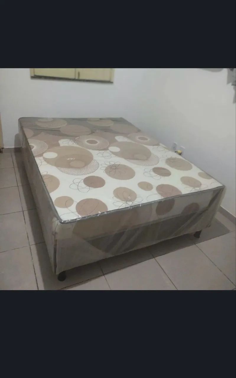 Cama box casal molas ensacadas  - Foto 4