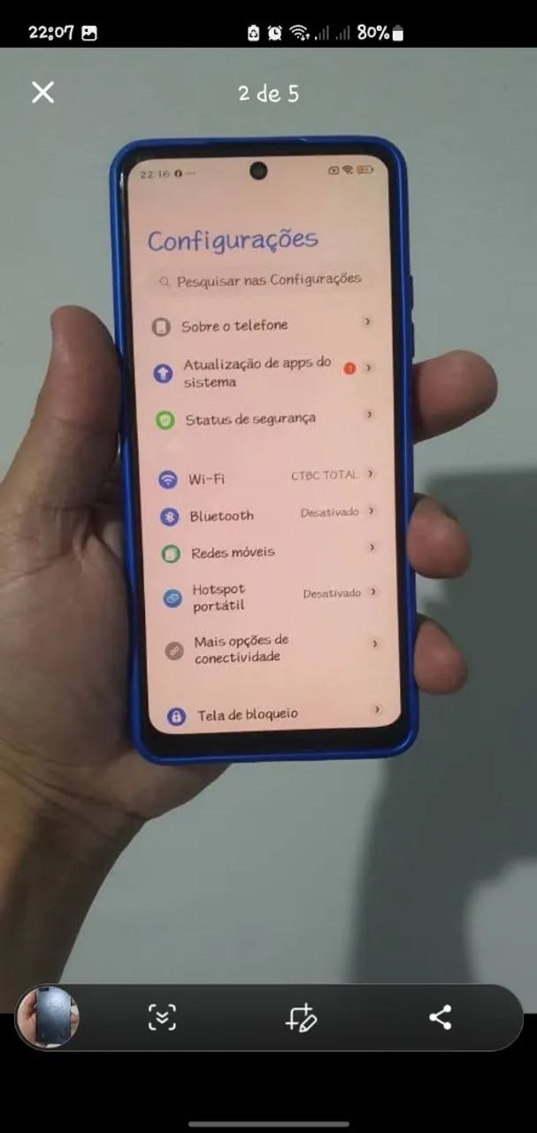 Vendo redimi note 12 pro 4g  - Foto 2
