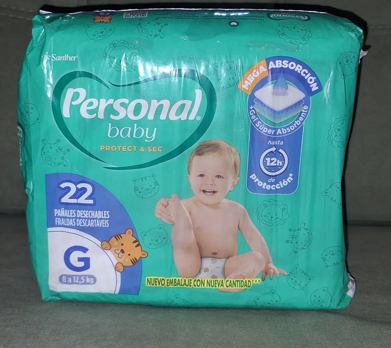 Fraldas Personal baby protect & sec