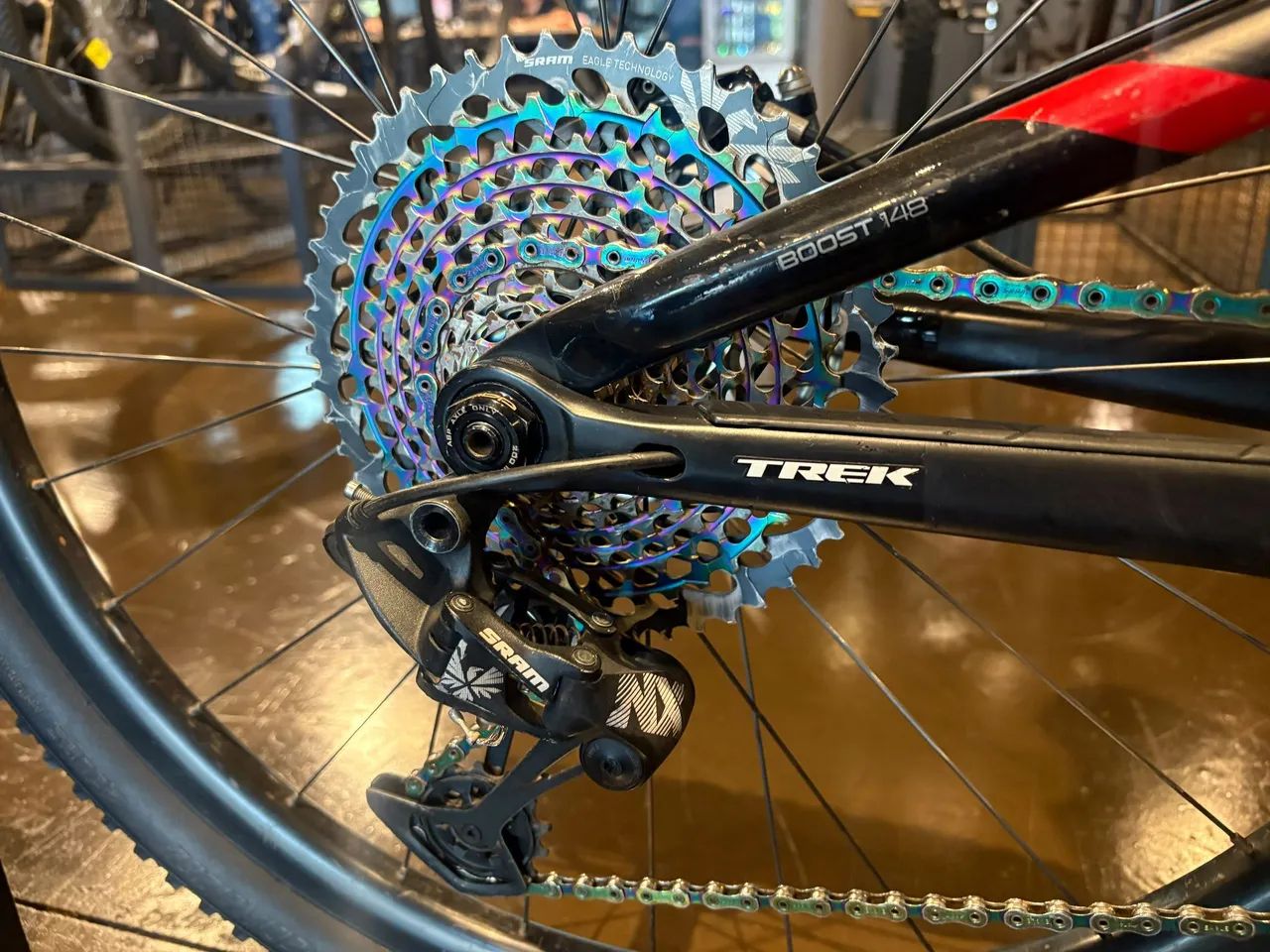 TREK  Top Fuel FULL Toda em Carbono. - Foto 4