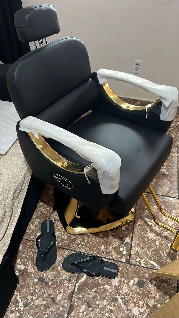 Cadeira de barbeiro premium - Foto 2