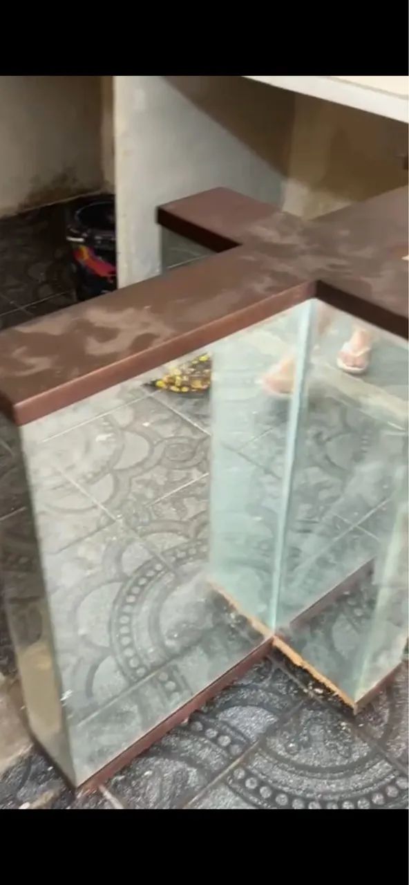 Mesa de vidro. - Foto 3