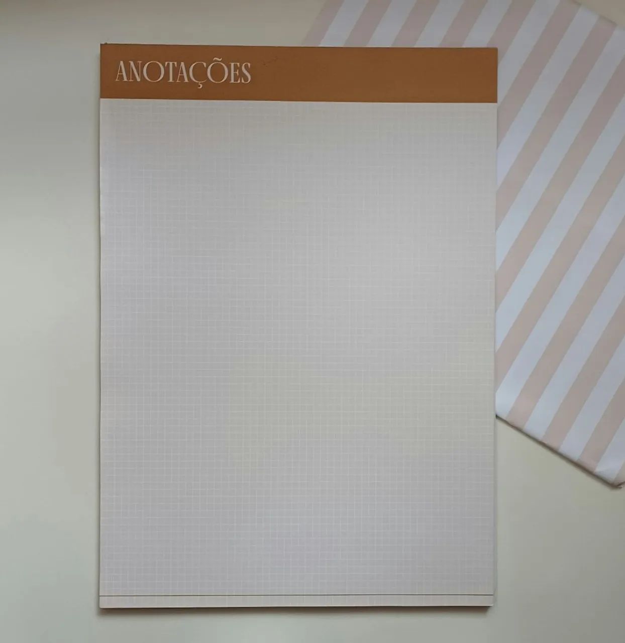 Bloco de papel quadriculado meg & meg