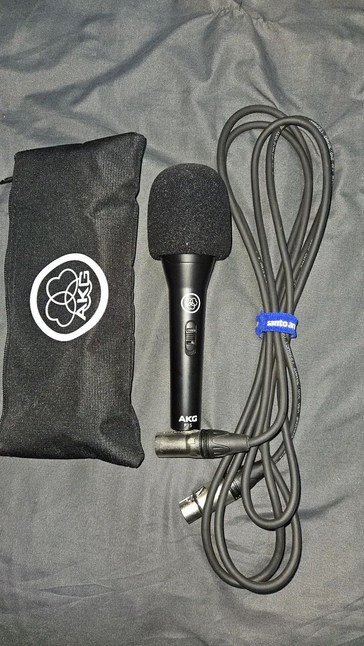 Microfone AKG P3S Dinâmico