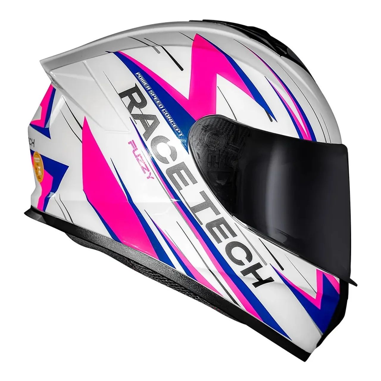 Capacete Race Tech Hit Fuzzy - 2 Viseiras