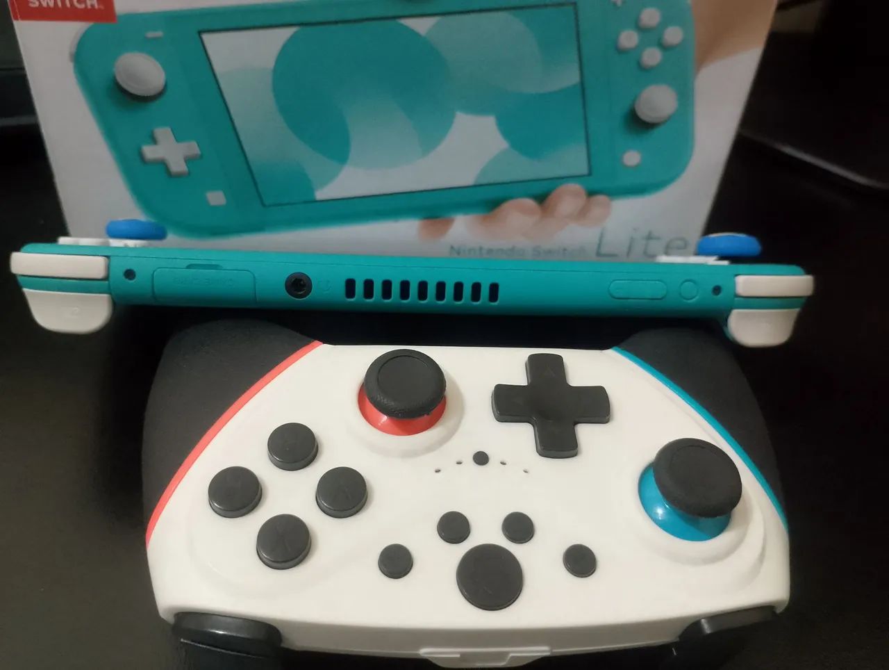 Nintendo switch lite turquesa 32GB - Foto 3