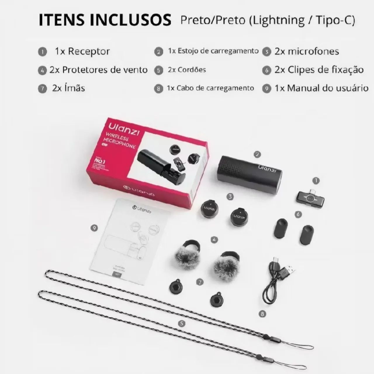 Microfone para fazer laife top novo