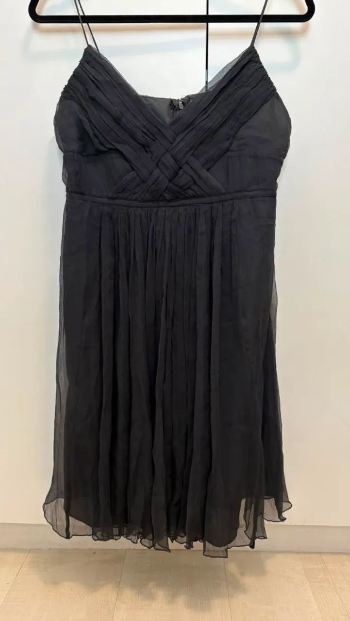 Vestido em crepe