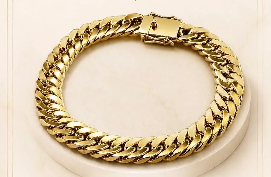 Pulseira Grumet Duplo em Ouro 18k 750