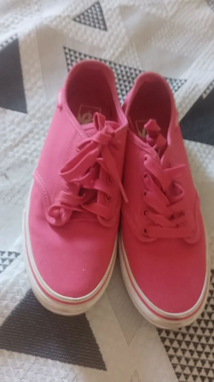 Tênis rosa da vans 