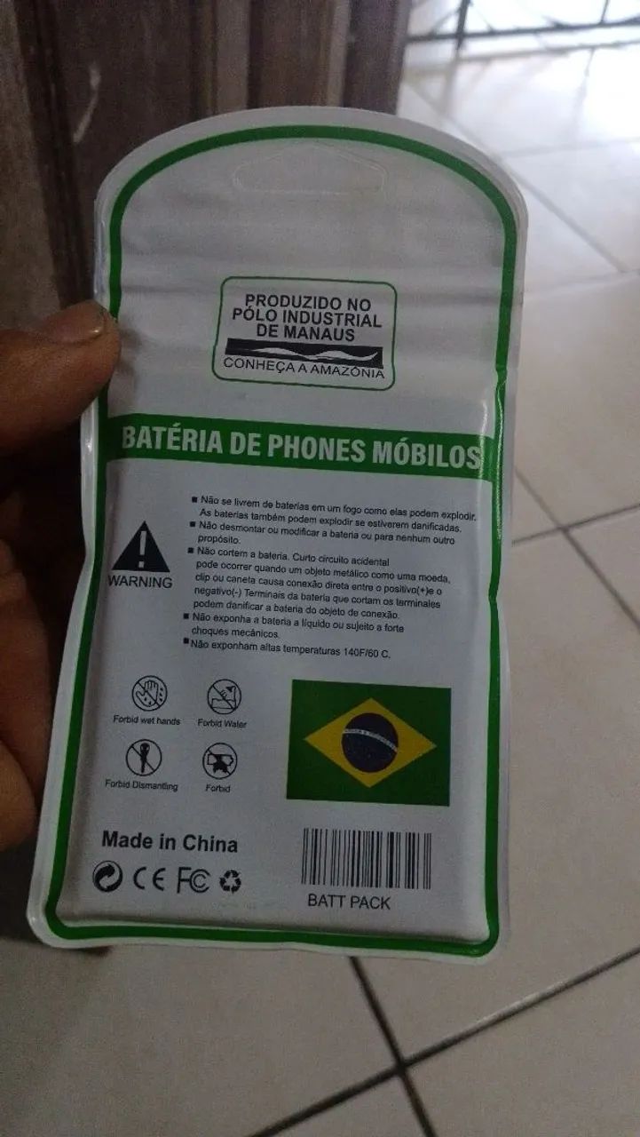 Uma bateria do note 50 nova  - Foto 2