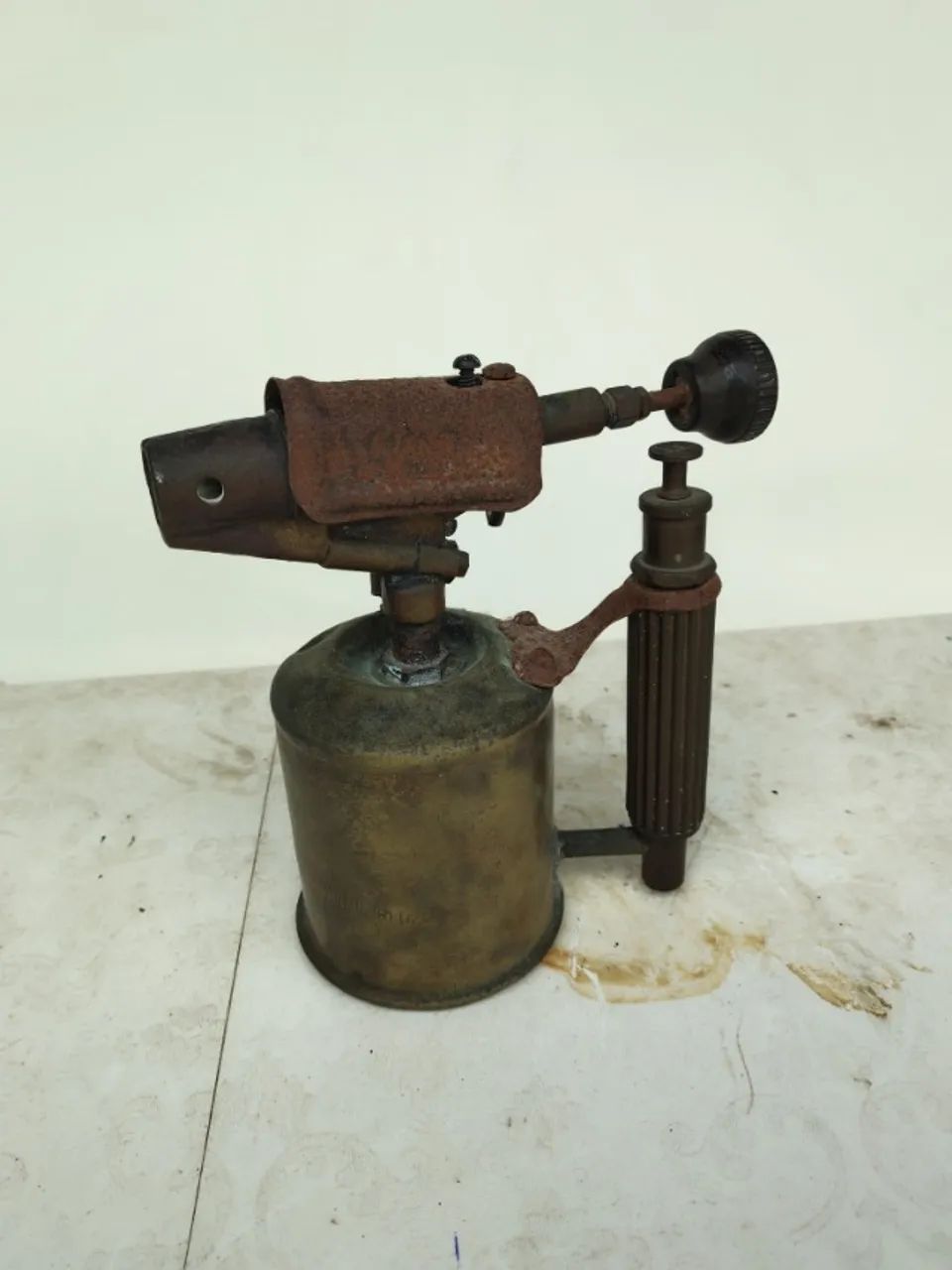 Maçarico Antigo de metal - Foto 2