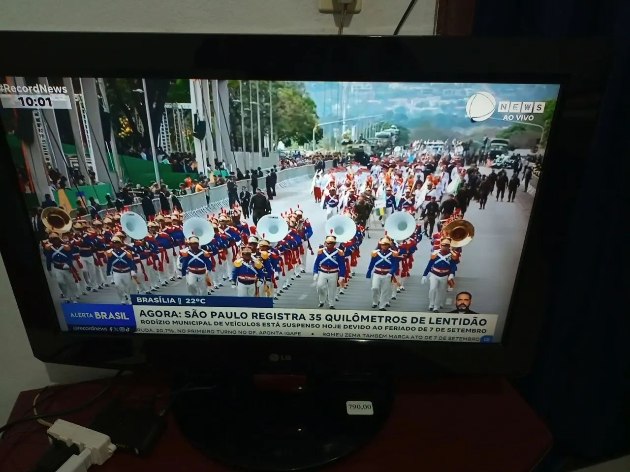 Televisão ge 32 poleg.