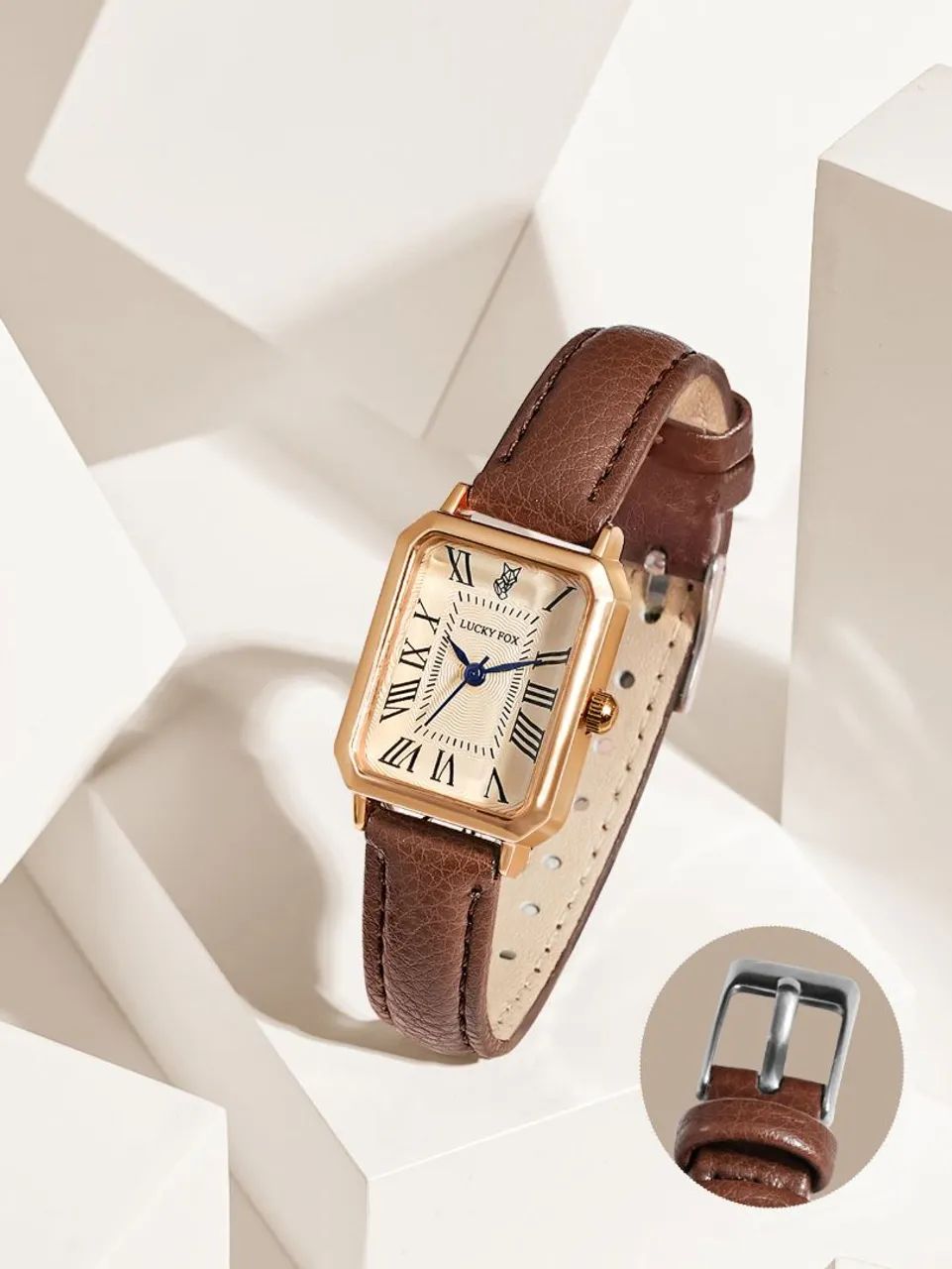 RELOGIO FEMININO QUARTZO VINTAGE - Foto 3