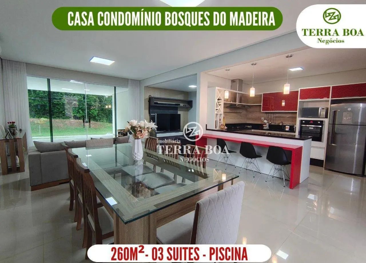 Casa Condominio Bosques do Madeira - Foto 2