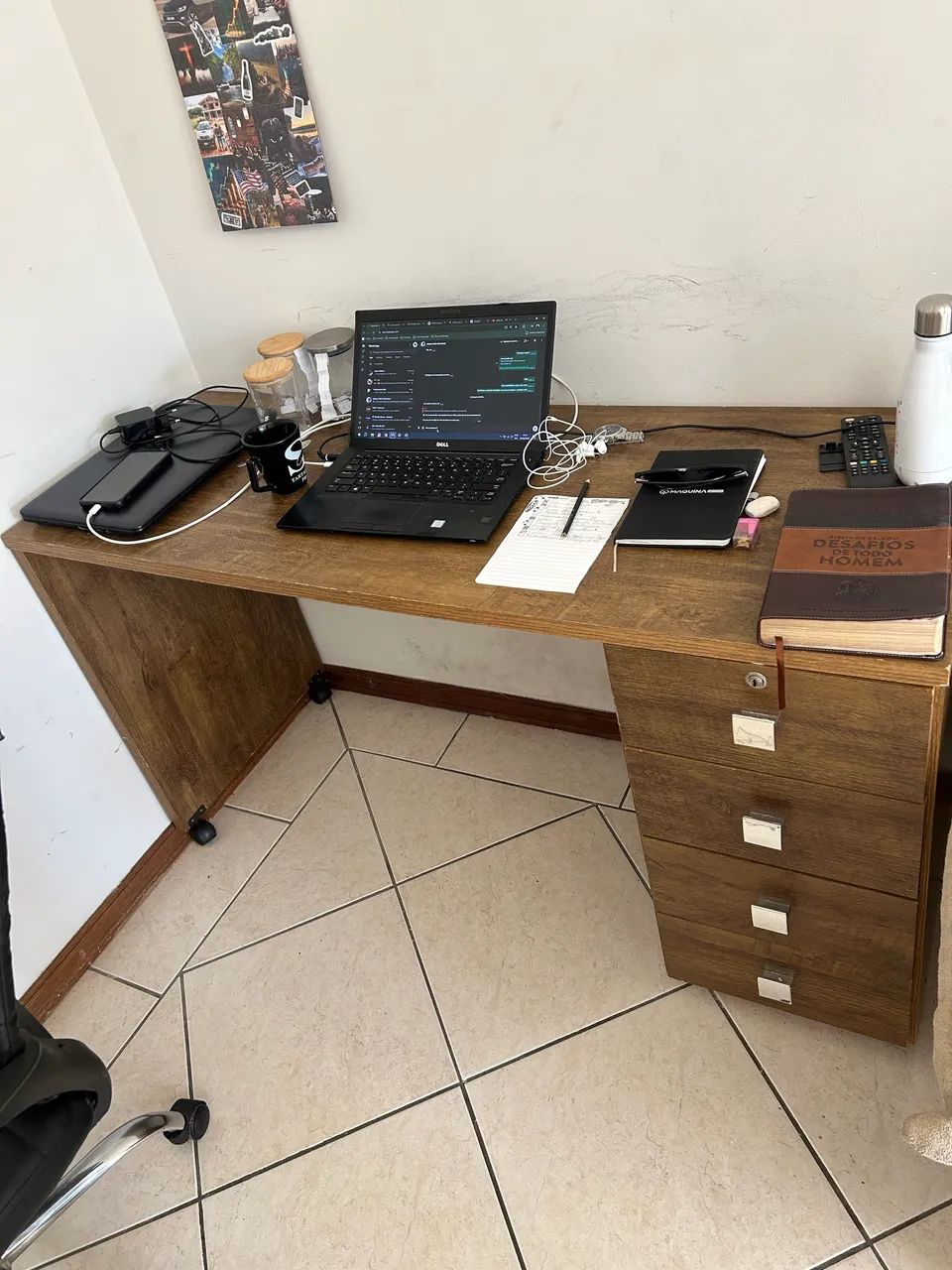 Mesa e cadeira de escritório  - Foto 3