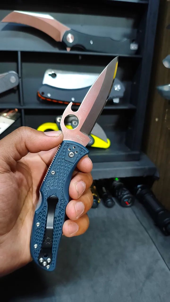 Canivete spyderco Endela wave custom  - Foto 3